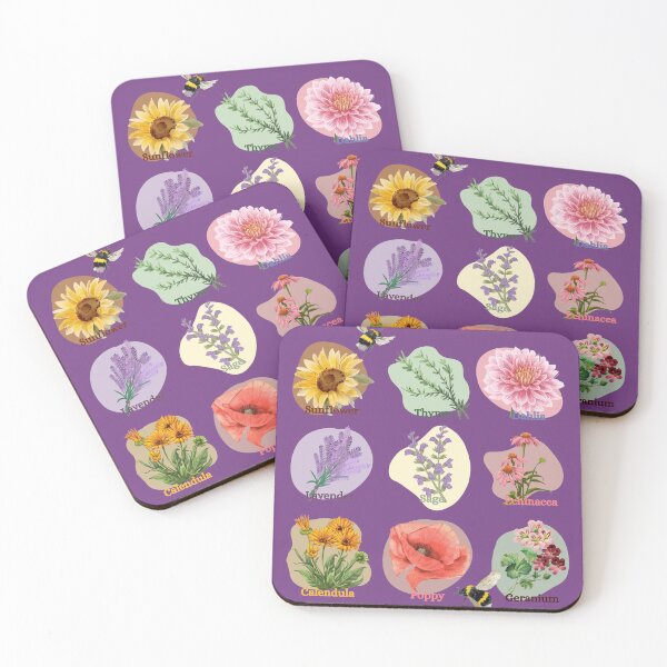 Item preview, Save the bees Flower chart designed and sold by Little Miss Bee.