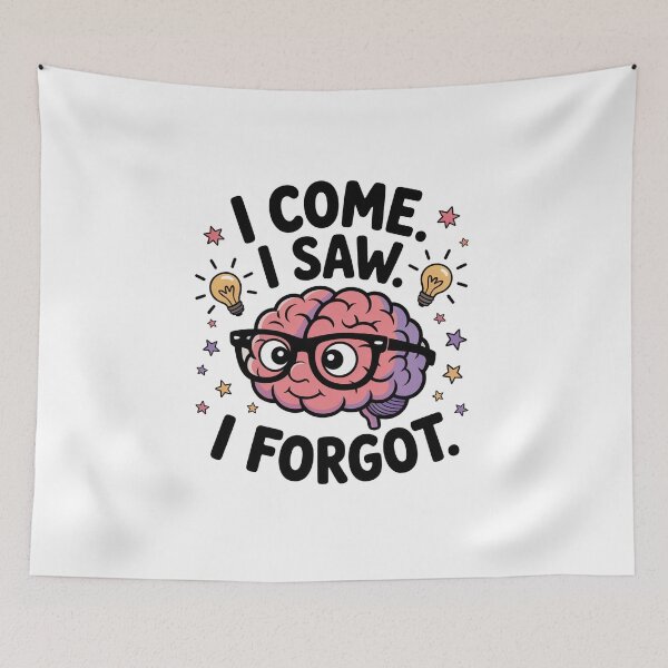 Item preview, ADHD I Come I Saw I Forgot designed and sold by MonkiFlipp.