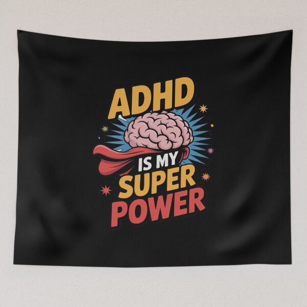 Item preview, ADHD is My Superpower designed and sold by MonkiFlipp.