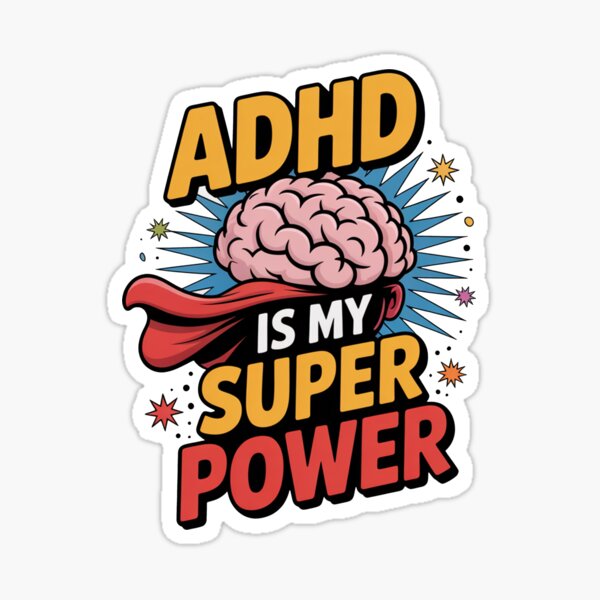 Item preview, ADHD is My Superpower designed and sold by MonkiFlipp.
