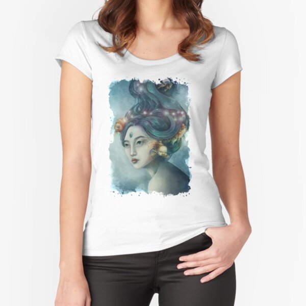 Zodiac Pisces Fitted Scoop T-Shirt
