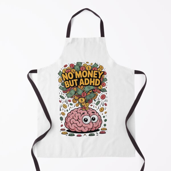 Item preview, No Money But ADHD designed and sold by MonkiFlipp.