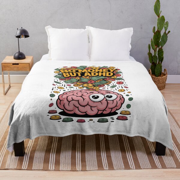 Item preview, No Money But ADHD designed and sold by MonkiFlipp.