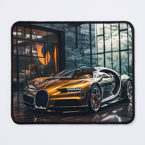Item preview, Hypercar Reflected On Glossy Floor In Modern Showroom designed and sold by RevUpDesign.