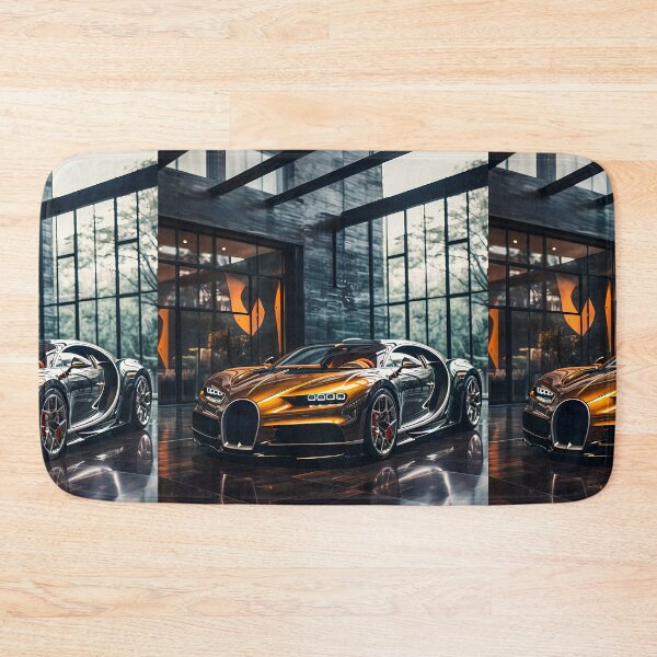 Item preview, Hypercar Reflected On Glossy Floor In Modern Showroom designed and sold by RevUpDesign.