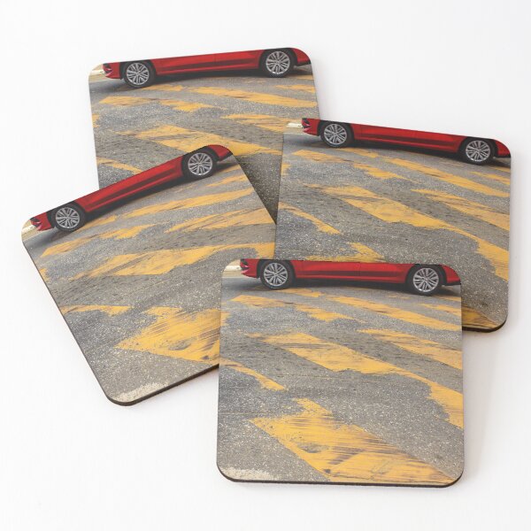 Item preview, yellow stripes on a track designed and sold by felipequeiroz.