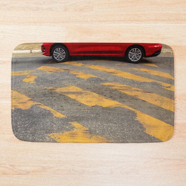 Item preview, yellow stripes on a track designed and sold by felipequeiroz.