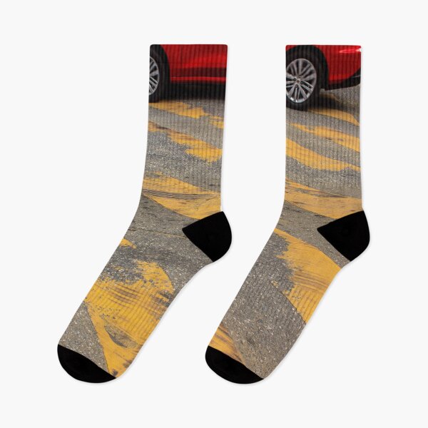 Item preview, yellow stripes on a track designed and sold by felipequeiroz.
