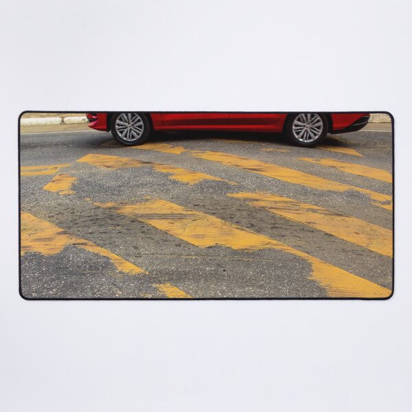 Item preview, yellow stripes on a track designed and sold by felipequeiroz.