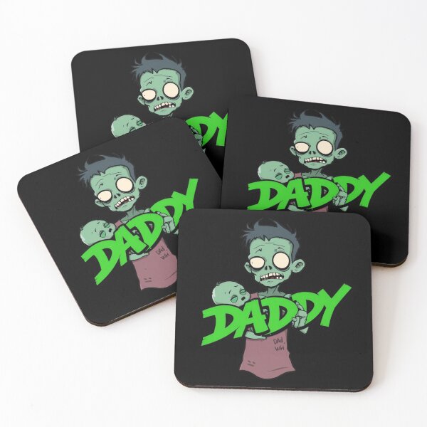Item preview, Zombie Dad Holding Baby T-Shirt – Still a Softie After Death designed and sold by Babayaa.