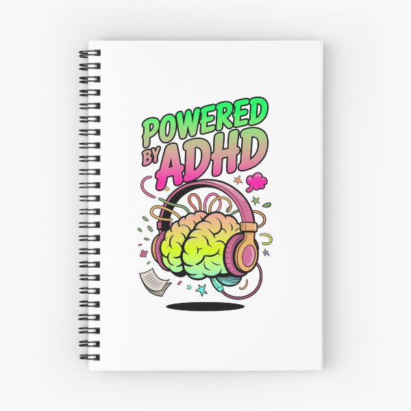Item preview, Powered By ADHD designed and sold by MonkiFlipp.