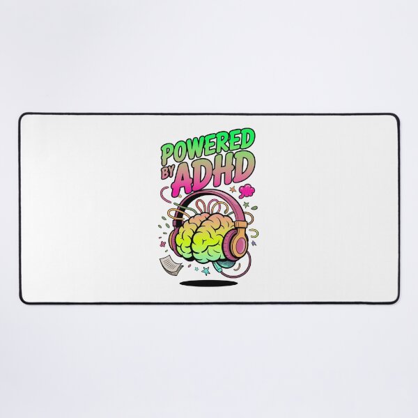 Item preview, Powered By ADHD designed and sold by MonkiFlipp.