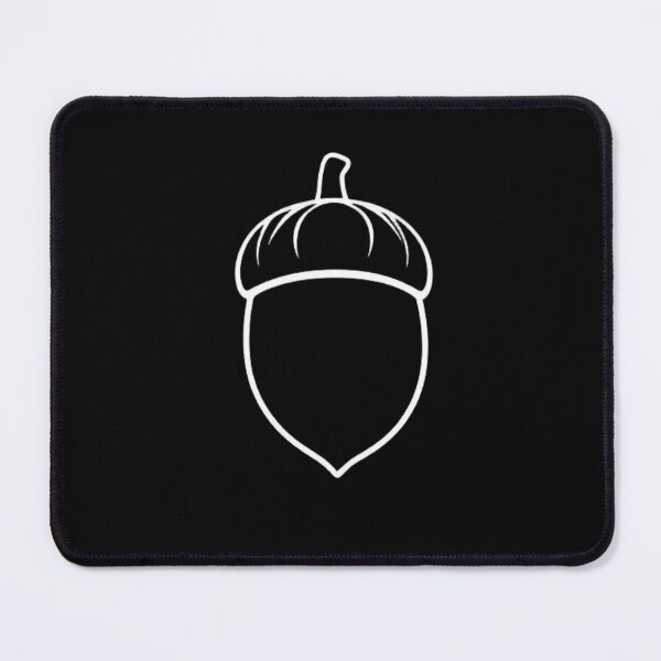 Item preview, Simple Acorn Silhouette | Autumn Nature Icon designed and sold by Negative Space Art.