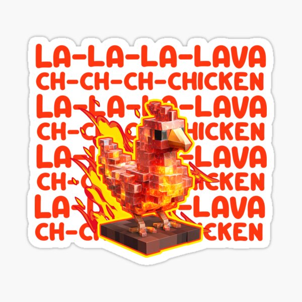 Item preview, La La La Lava Chicken designed and sold by keytee.