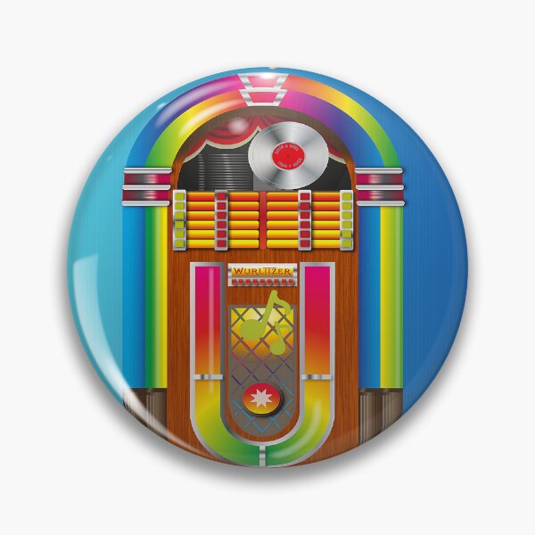 Item preview, A Jukebox In Vibrant Color designed and sold by BrightrDayMusicArt.