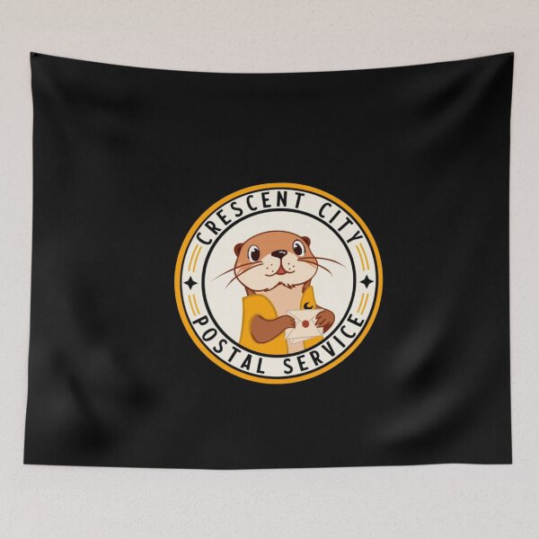 Item preview, Crescent city postal service otter designed and sold by NomiBee.