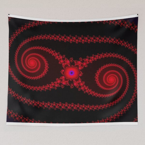 Item preview, Mandelbrot Set Fractal red - Myriala designed and sold by Myriala.