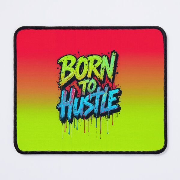 Item preview, Born to Hustle: Vibrant Graffiti Art Print & Sticker ?? designed and sold by chintee.