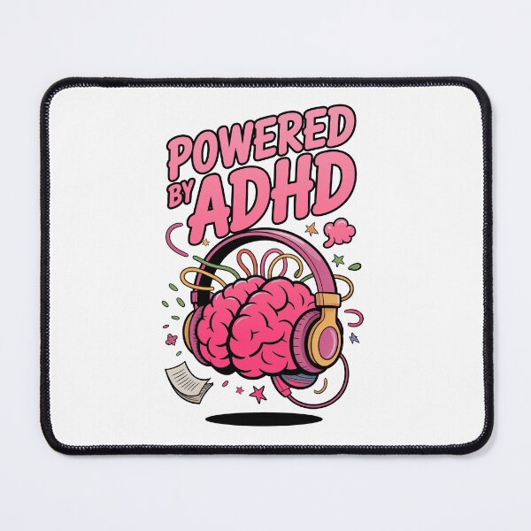 Item preview, Powered By ADHD designed and sold by MonkiFlipp.