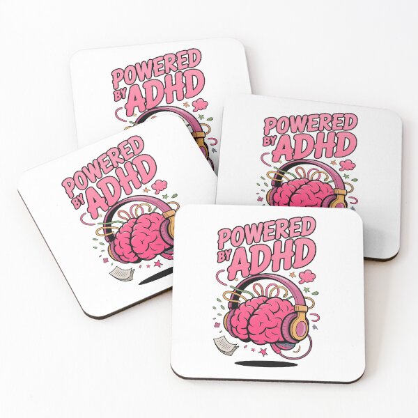 Item preview, Powered By ADHD designed and sold by MonkiFlipp.