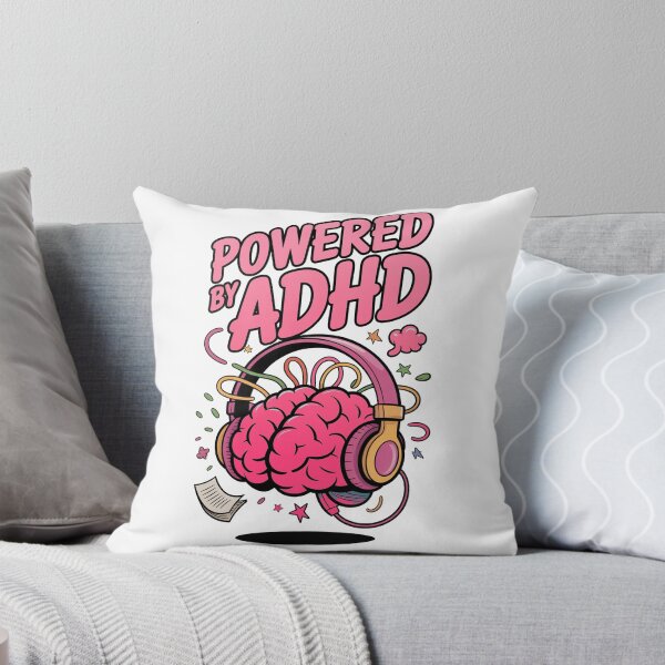 Item preview, Powered By ADHD designed and sold by MonkiFlipp.