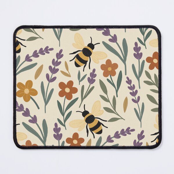Item preview, Flowers and bee garden designed and sold by fashionimprint.