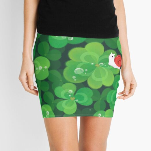 Growtopia Lucky Clover Mini Skirts for Sale Redbubble