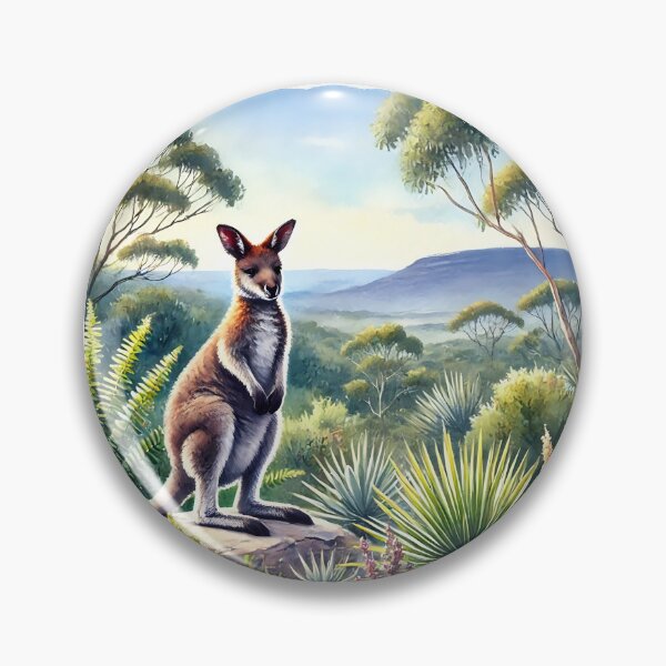 Item preview, Wallaby Art #2 | Wallaby Lovers designed and sold by ksgraphics222.