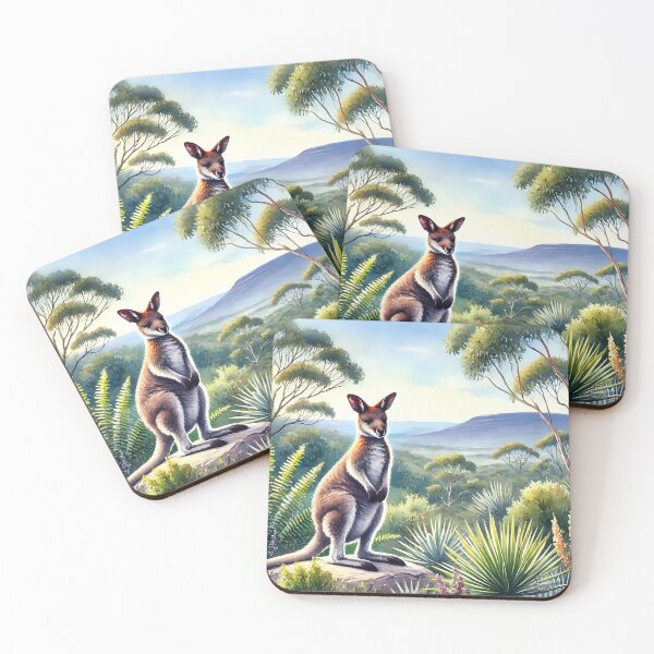Item preview, Wallaby Art #2 | Wallaby Lovers designed and sold by ksgraphics222.