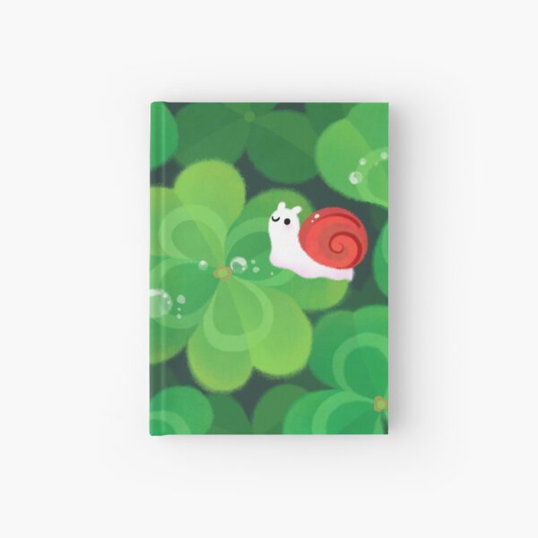 Happy lucky snail Hardcover Journal