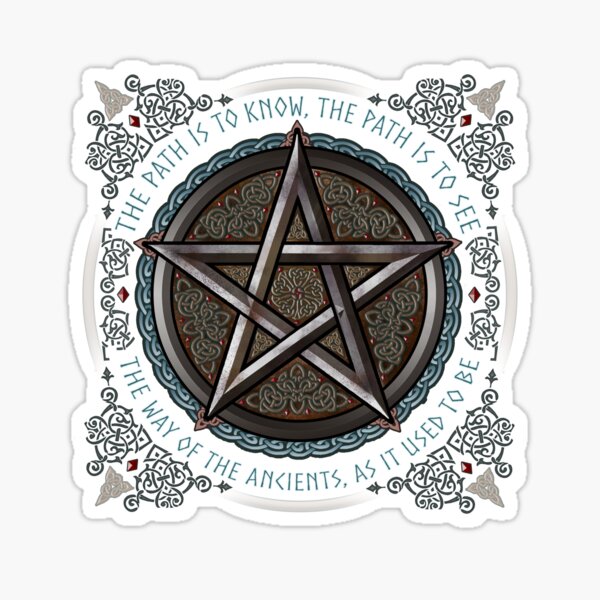 The Way of the Ancients Sticker