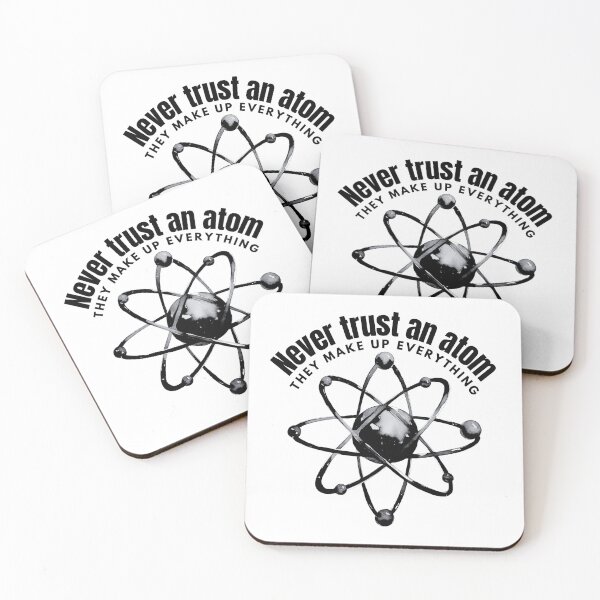 Item preview, Atom Science Joke designed and sold by MoonMonkeyNbear.