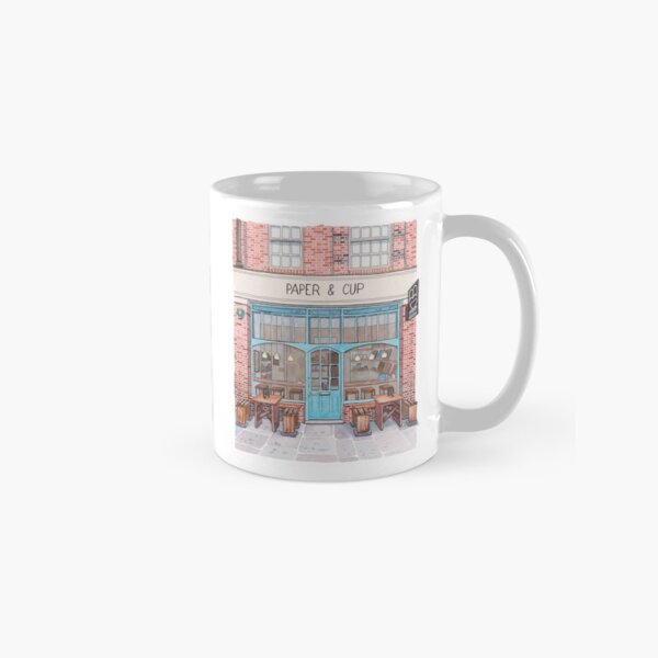 Elodie Plume - Paper & Cup Coffee Shop Mug classique