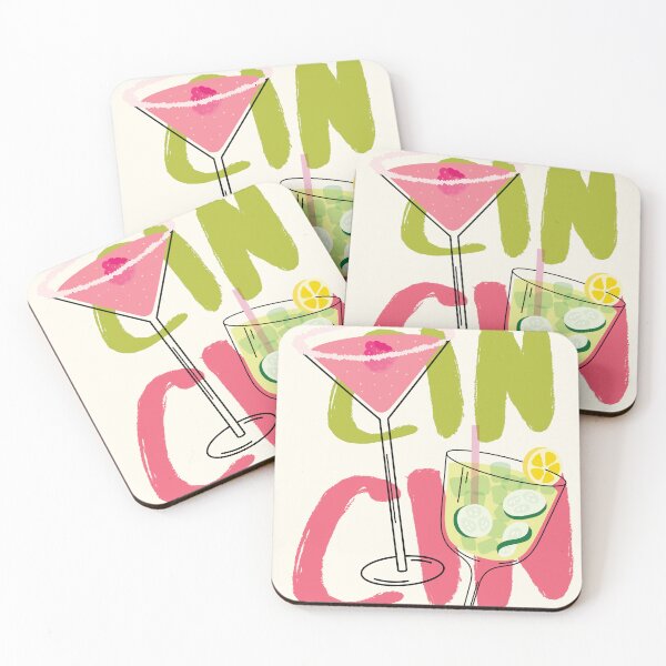 Item preview, Cin Cin! Cocktail Wall Art designed and sold by SurfolioPrints.