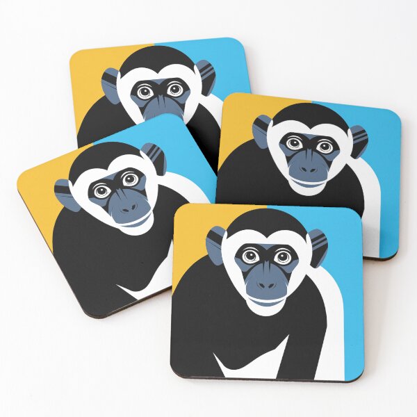 Item preview, Monkey, Bold & Modern Wildlife Art designed and sold by VividTrails.