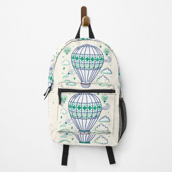 Item preview, Pattern Hot Air Balloon Adventures Colorful Landscape Travel designed and sold by ART ATTACK ZONE.