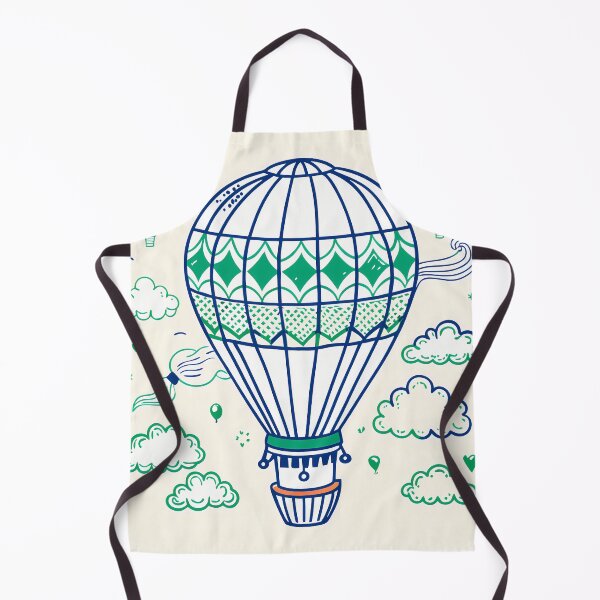 Item preview, Pattern Hot Air Balloon Adventures Colorful Landscape Travel designed and sold by ART ATTACK ZONE.