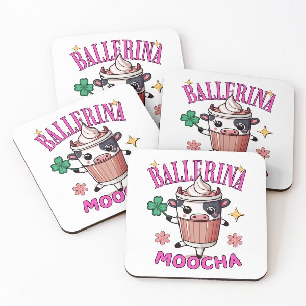 Item preview, Ballerina Moocha Cappucino Cow Coffee Kawaii Brainrot Meme designed and sold by happiecatstore.