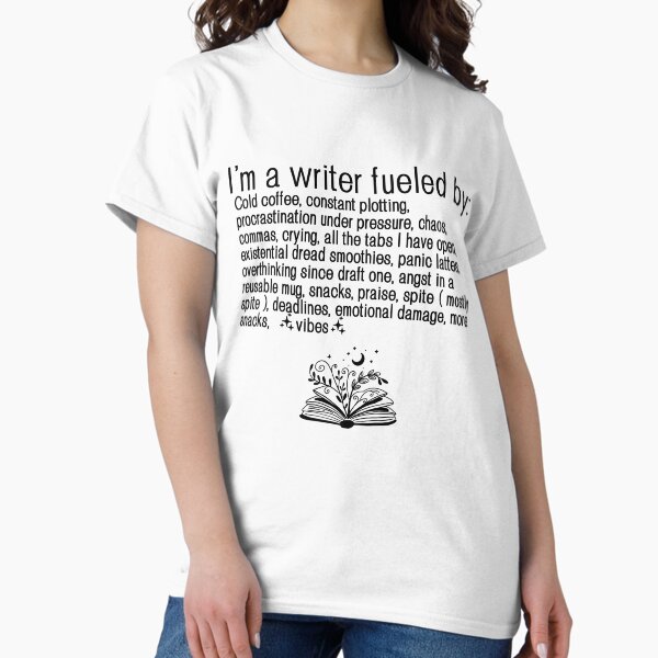 Item preview, Autor/Escritor Fuel Black Print designed and sold by MoonlitMischief.