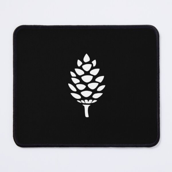 Item preview, Rustic Pinecone Silhouette | Woodland Nature Stencil designed and sold by Negative Space Art.