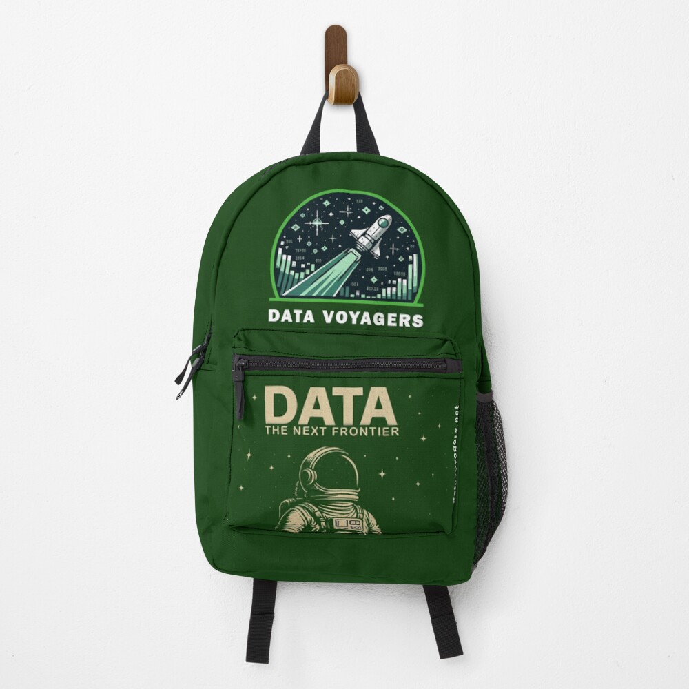 Item preview, Backpack designed and sold by DataVoyagers.