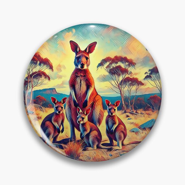 Item preview, Wallaby Art #4 | Wallaby Lovers designed and sold by ksgraphics222.