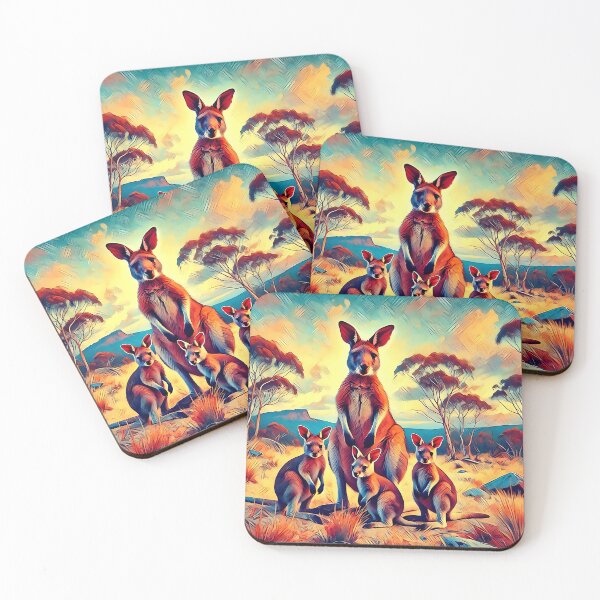 Item preview, Wallaby Art #4 | Wallaby Lovers designed and sold by ksgraphics222.