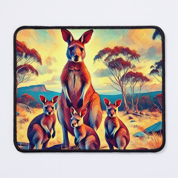 Item preview, Wallaby Art #4 | Wallaby Lovers designed and sold by ksgraphics222.