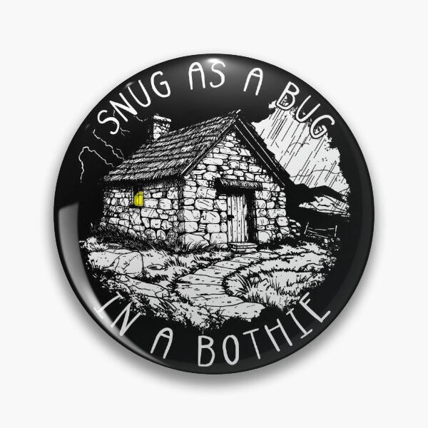 Item preview, SNUG AS A BUG BOTHIE HIKER SCOTLAND TRAMPING HUT designed and sold by Madjack Tees Kiwi SuperStore.