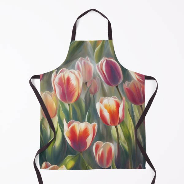 Item preview, Red and White Tulips designed and sold by CalmnessbyChoice.