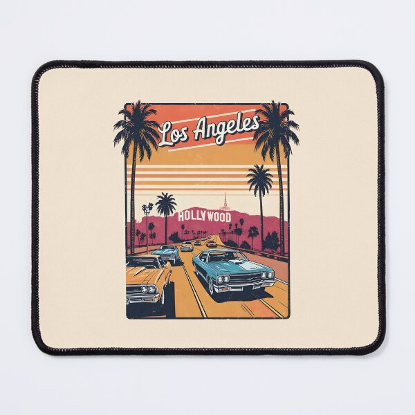 Item preview, A Vintage Travel Art of Los Angeles - California - US  designed and sold by GoodOldVintage.