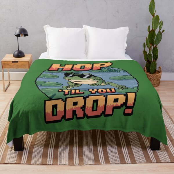 Item preview, Hip Hop Frog – Hop Til You Drop! designed and sold by NaturePixel.