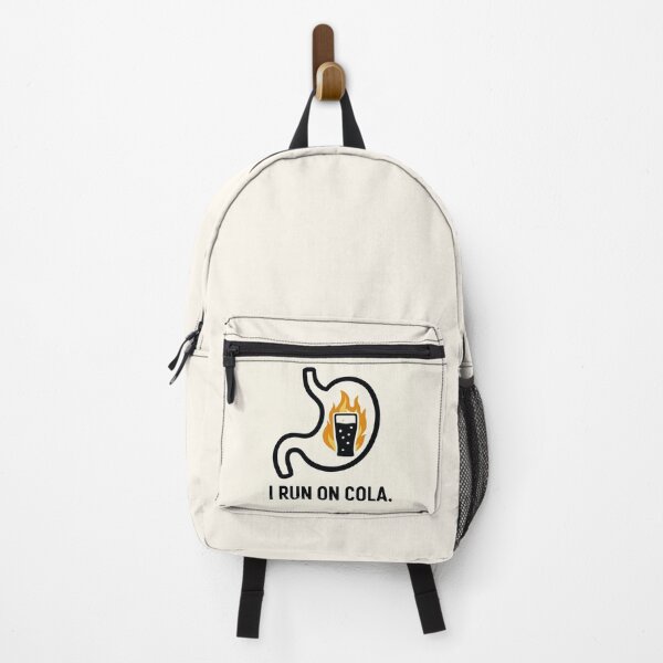 Item preview, I Run on Cola – Funny Stomach Graphic designed and sold by JPN-NOGRAY-SHOP.