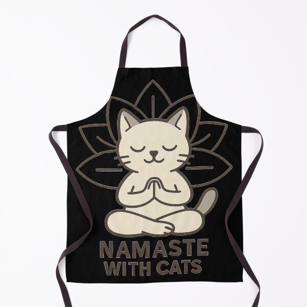 Item preview, Lifestyle Hub: Namaste With Cats designed and sold by M&M Lifestyle Hub.